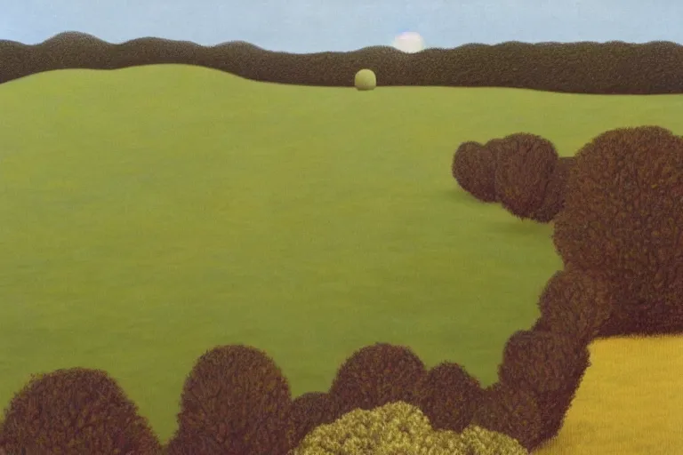 Image similar to landscape by david inshaw.