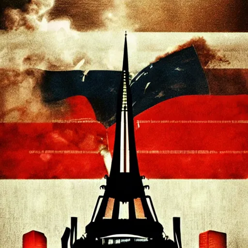 Image similar to 9/11 movie poster in the style of Jaws