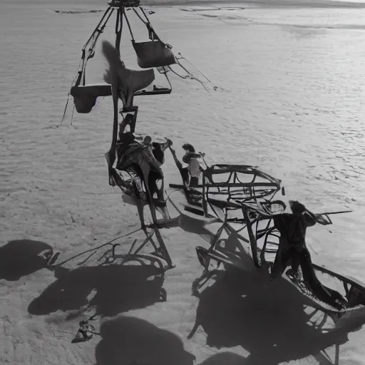 Image similar to an approaching shadow, black and white photography by fan ho, hong kong 1 9 5 4