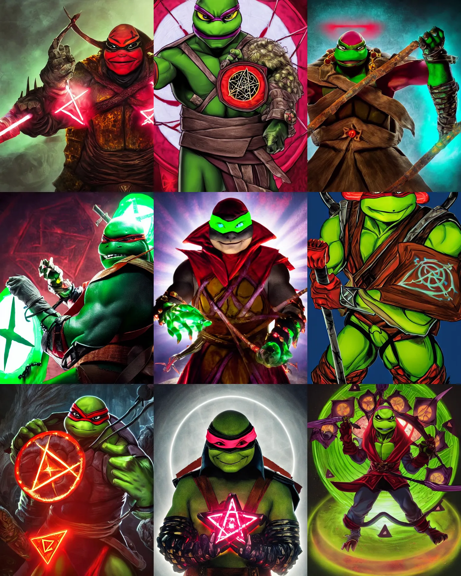 Teenage Mutant Ninja Turtles: The Big Book of Ninja Turtles – Red