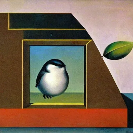 Prompt: filmic 1970's 1925 city sphere chickadee cornice monolith source , by Rene Magritte and Frida Kahlo and Albrecht Durer , Concept Art , detailed painting , pop art