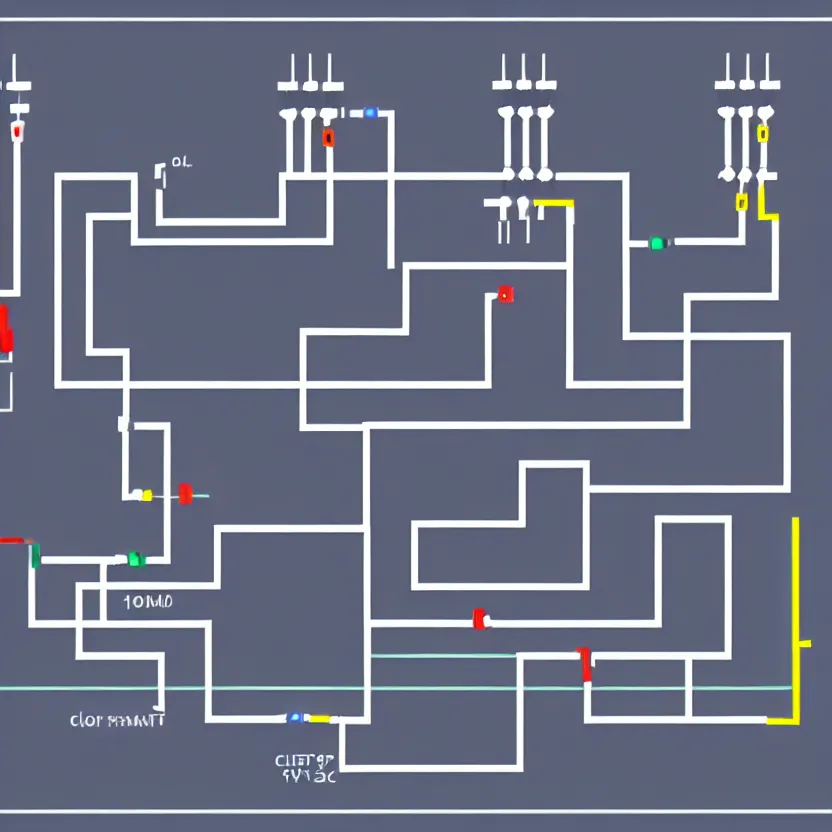 Image similar to circuit diagram