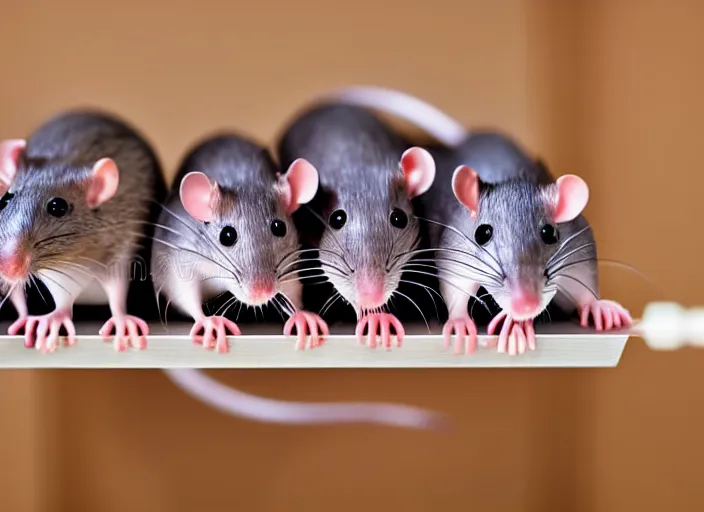 Image similar to photo of a management board meeting of well dressed rats. Highly detailed 8k. Intricate. Sony a7r iv 55mm. Stock photo.