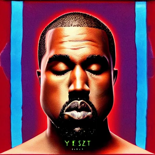 Image similar to the album cover of Yeezus, an album by Kanye West