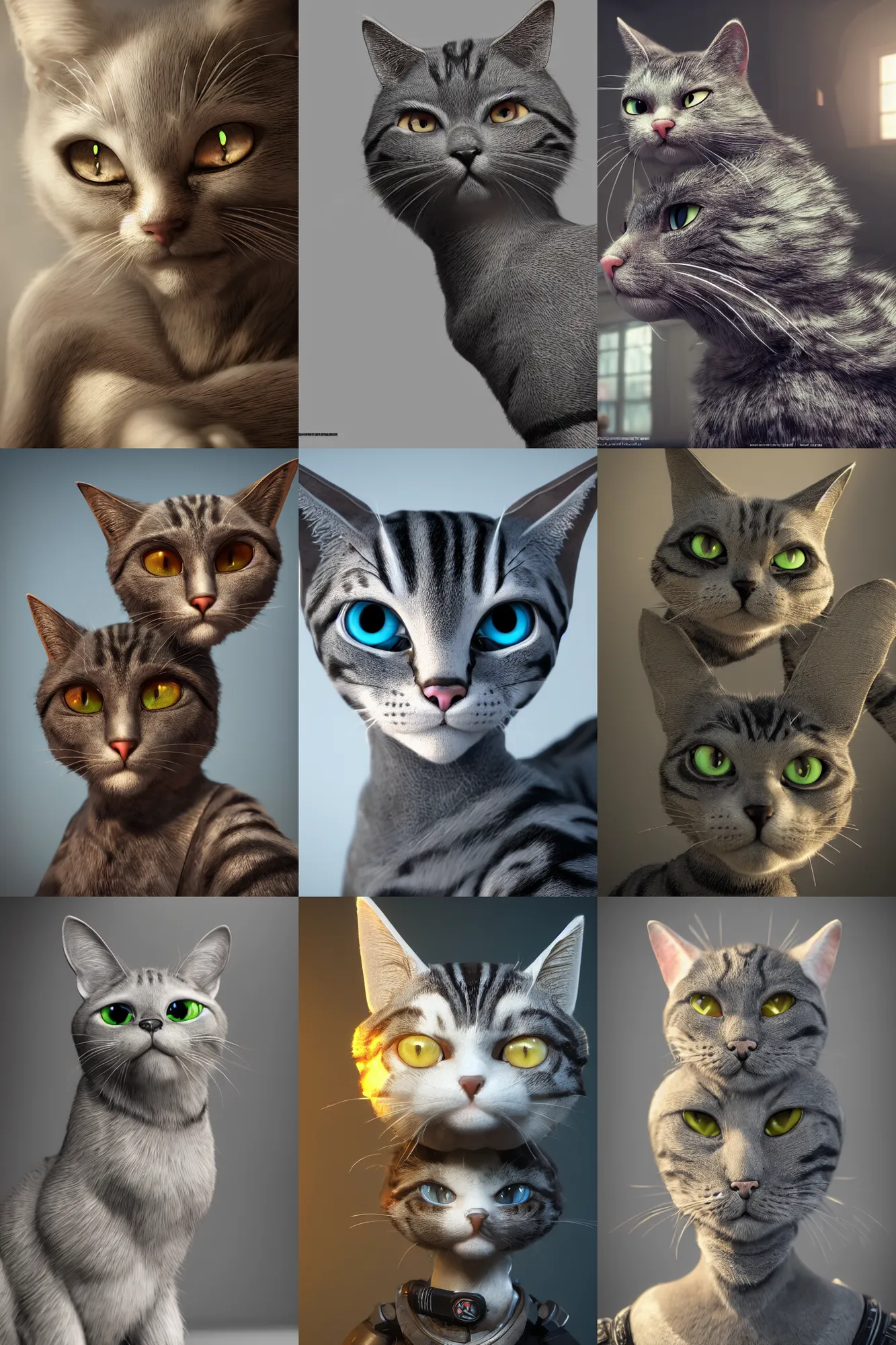 AI Art: Ashfur (Warrior cats) by @Amka_aXed