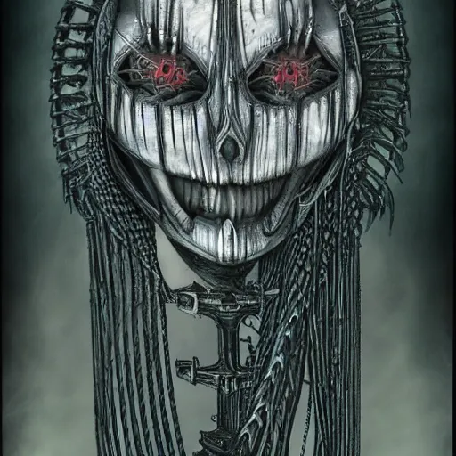 Image similar to mists of avalon, in the style of giger