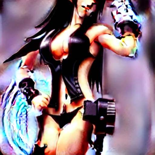 Image similar to tifa lockheart by masamune shirow