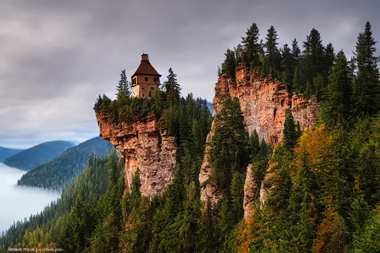 Prompt: all along the watchtower, photographic art by martin rak