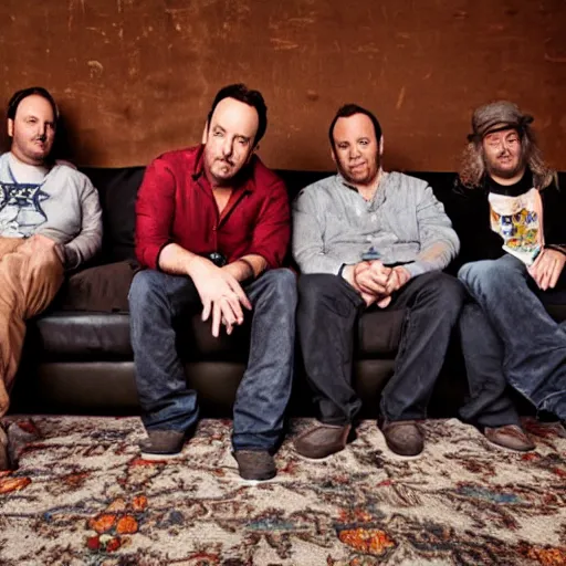 Prompt: dmb couch tour