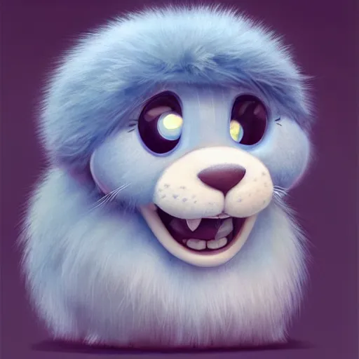 Image similar to cutie fluffy creature ben stiller, digital art, 3 d, octave render, masterpiece, mega detailed, pixar, disney, vivid illustration, cartoon, fantasy, by george stubbs, artgerm, in the style of ghibli kazuo oga, pastel fur