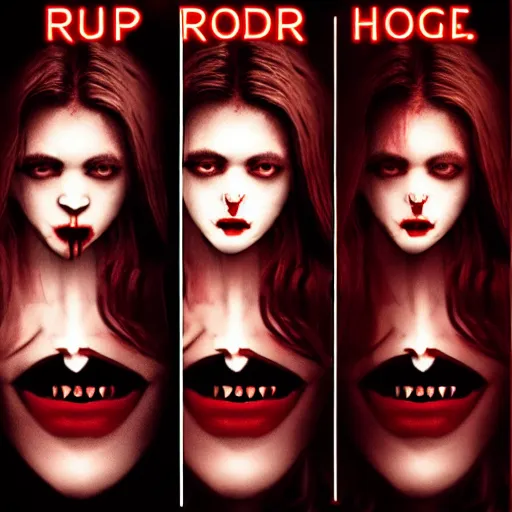 Prompt: <https://s.mj.run/C5RPvqI6d5U> vampire::4 dark::2 mood lighting::2 night background:: middle shot::3 symmetrical face::