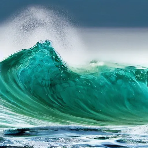 Image similar to tidal wave