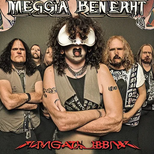 Prompt: megadeath band, band,