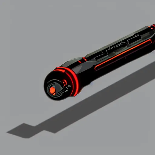 Prompt: A cyberpunk cigar, inspired by Tron, Trending on Artstation, Digital screenshot, 1980s Computer Graphics,