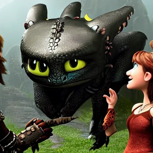 Image similar to how to train your dragon