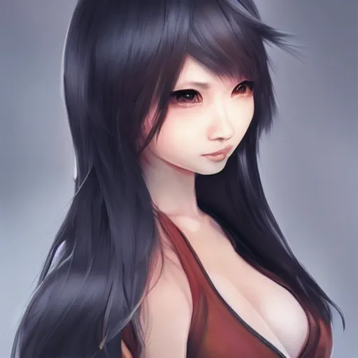 Image similar to Yuli Ban, trending on Pixiv, drawn by Artgerm