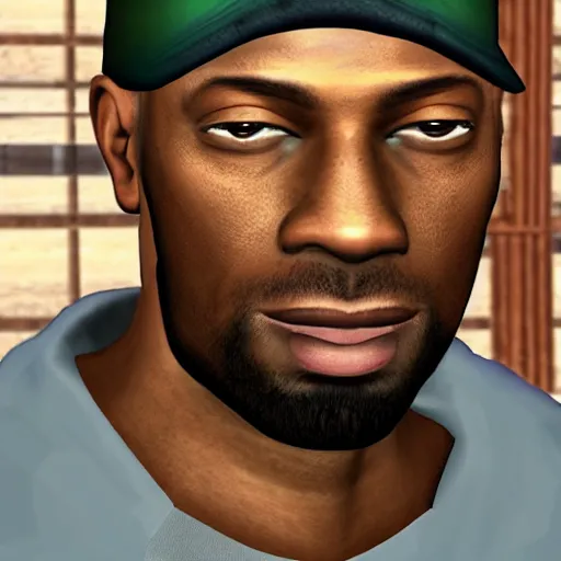 Image similar to Carl Johnson from gta san andreas Converts to islam