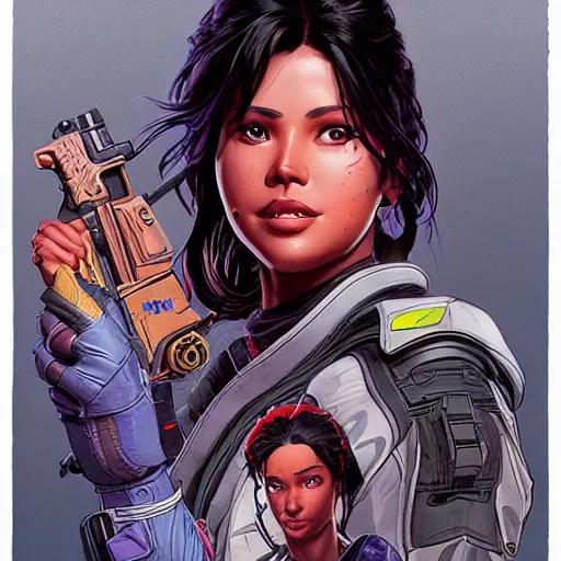 Selena. Apex legends. Concept art by James Gurney and | Stable ...