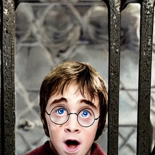 Image similar to harry potter in azkaban jail