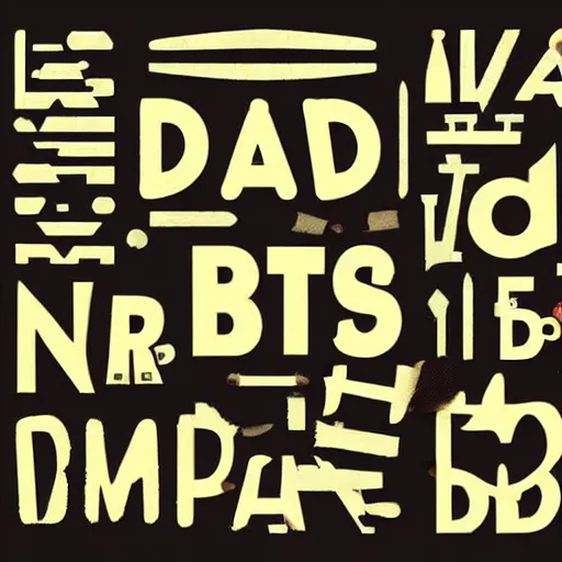 Image similar to Dadaist typographical collage