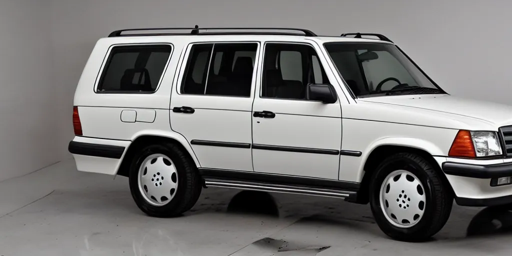 Prompt: 1990s Mercedes GLS