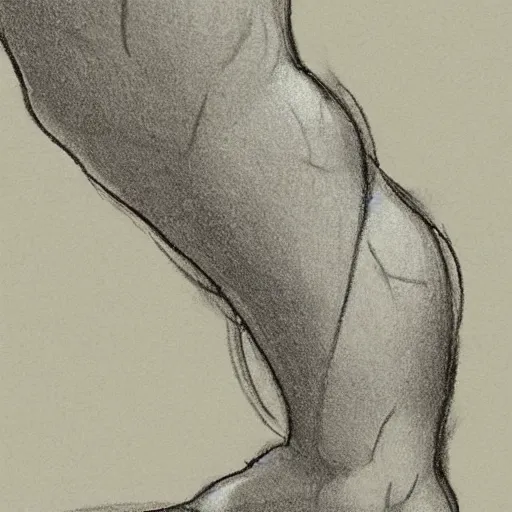 Image similar to a picture of a foot with a feather on it, a detailed drawing by michelangelo, featured on polycount, auto - destructive art, angular, flat shading, 2 d game art