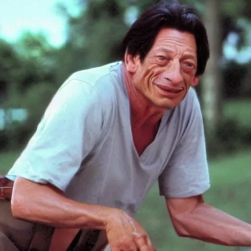 Image similar to a screen still of jim varney in the movie adaptation ( 2 0 0 2 )