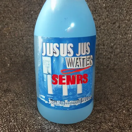 Image similar to jesus tears bottled water