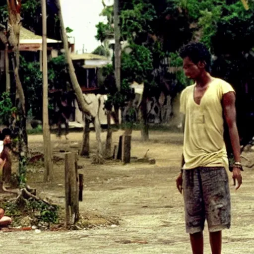 Image similar to a fill still of Luffy in City of God(2002)