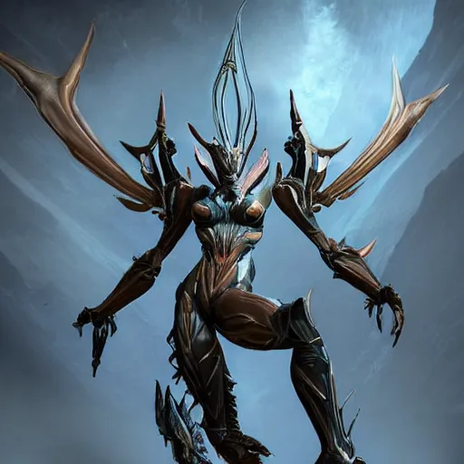 Image similar to beautiful and stunning giant valkyr female warframe, as an anthropomorphic dragon, doing an elegant pose over you, a giant warframe dragon paw looms over you, about to step on you, unaware of your existence, slick elegant design, sharp claws, detailed shot legs-up, highly detailed art, epic cinematic shot, realistic, professional digital art, high end digital art, furry art, DeviantArt, artstation, Furaffinity, 8k HD render, epic lighting, depth of field