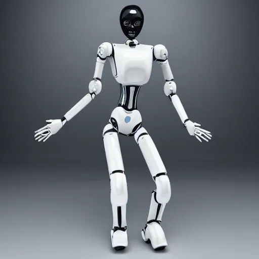Prompt: super-intelligent humanoid robot
