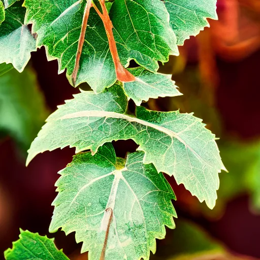 Prompt: macro photo of ivy - covered shining grail with wine