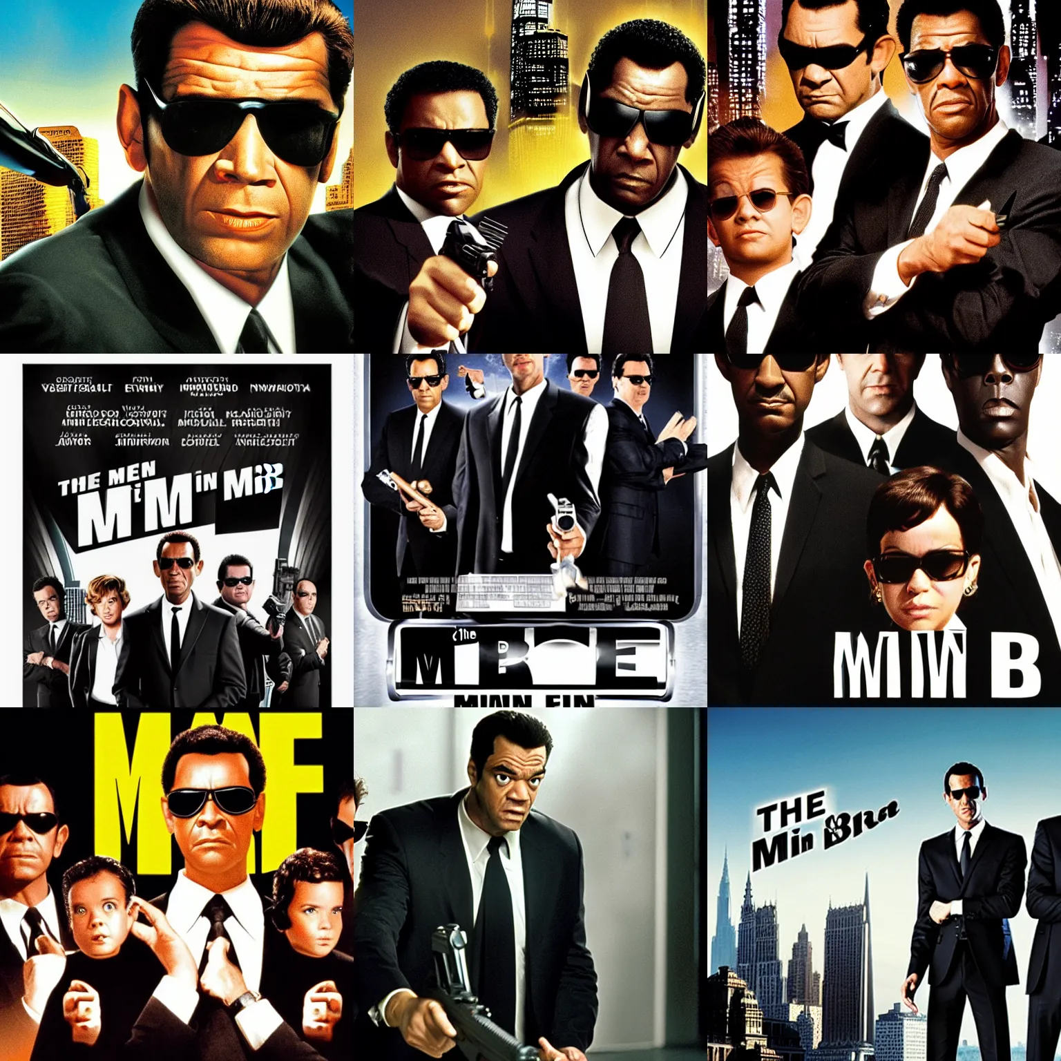 Prompt: the movie men in black