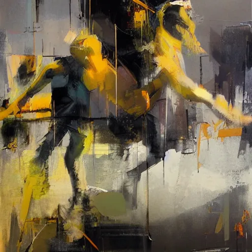 Prompt: artwork by Adrian Ghenie