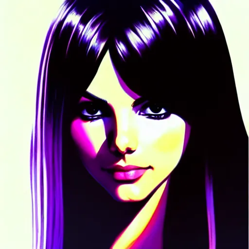 Image similar to victoria justice. underground box office hit, fantasy and seventies italian horror movie, unreal engine, intricate, ultra detailed 8 k, ambient occlusion, best, cool, extremely beautiful and aesthetic shape of face and neck, art by hiroaki samura and ilya kuvshinov and rossdraws andy warhol