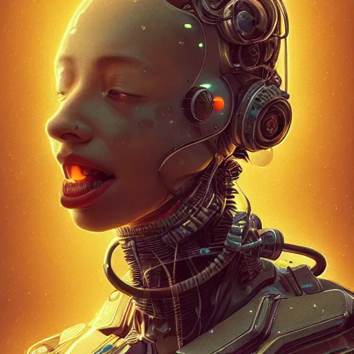 Image similar to hyperrealistic portrait of a venus monster astronaut, full body portrait, well lit, intricate abstract. cyberpunk, intricate artwork, by Tooth Wu, wlop, beeple. octane render,in the style of Jin Kagetsu, James Jean and wlop, highly detailed, sharp focus, intricate concept art, digital painting, ambient lighting, 4k, artstation