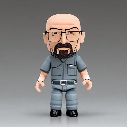 Image similar to walter white as a nendroid figurine