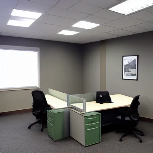 Image similar to scary office with a security camera on the wall