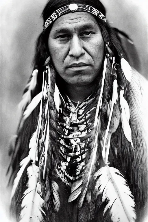 Image similar to Photo of Native American indian man Boris Johnson, portrait, skilled warrior of the Apache, ancient, realistic, detailed, Emma Watson