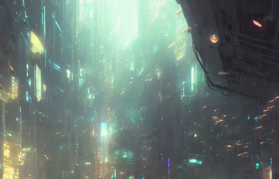 Image similar to makoto shinkai concept art of the cyberspace dimension, key visual, ambient lighting, highly detailed, digital painting, artstation, concept art, sharp focus, by makoto shinkai and akihiko yoshida and hidari and wlop and greg rutkowski