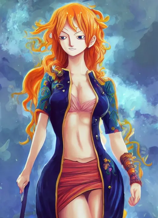 ArtStation - One Piece - Nami