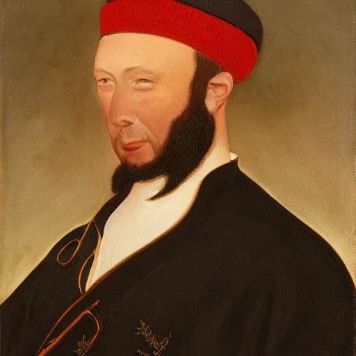 Prompt: portrait of sultan haribo