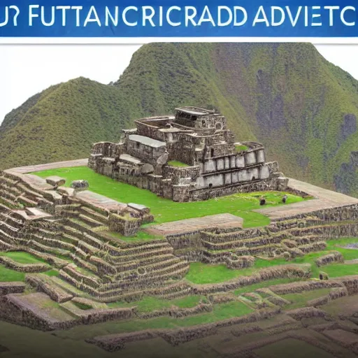 Prompt: Future ultra-advanced Inca civilization