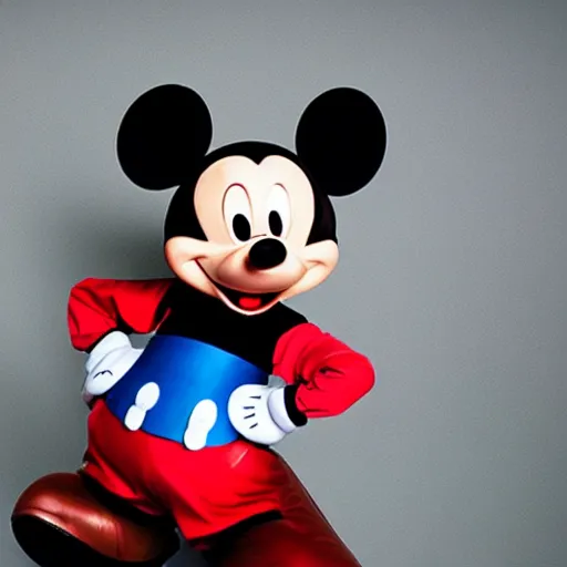 Prompt: Tatsuya Ishii as mickey mouse