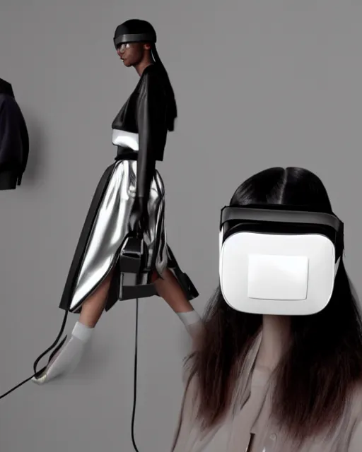 Image similar to leaked screenshot of Balenciaga's VR campaign