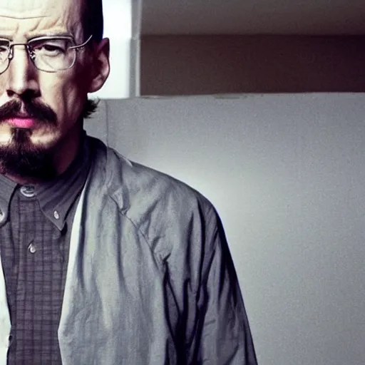 Image similar to adam driver as walter white