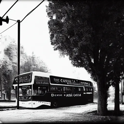 Image similar to dark city bus stop, urbex photography, very detailed,ArtStation