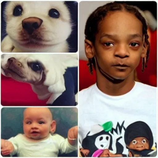 Prompt: baby snoop doggy dog