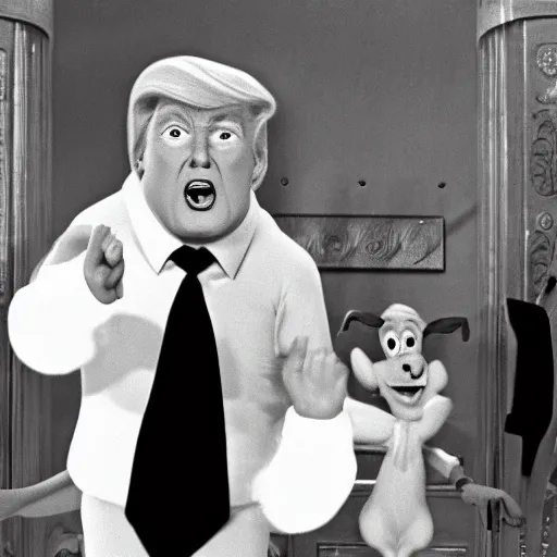 Image similar to Donald trump in Scooby Doo (1969)