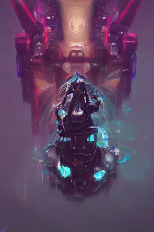 Image similar to portrait of a cybernetic samurai with holographic llama face, cyberpunk concept art by pete mohrbacher and artgerm and wlop and greg rutkowski and deathburger, digital art, highly detailed, intricate, sci-fi, sharp focus, llama, Trending on Artstation HQ, deviantart, unreal engine 5, 4K UHD image, daily deviation, llama llama